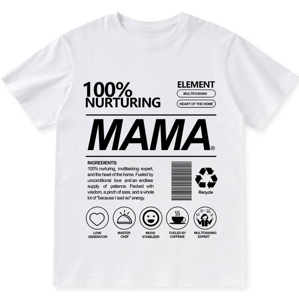 Mama Unisex Fit Cotton T-Shirt wearishow