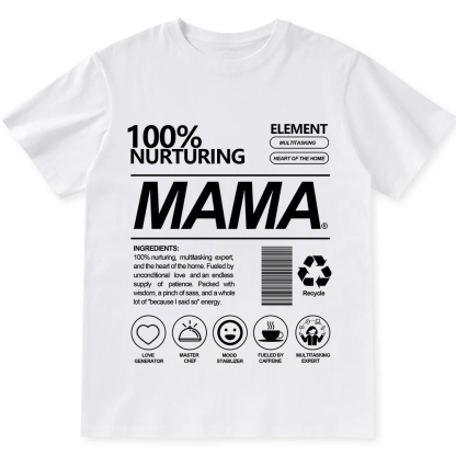 Mama Unisex Fit Cotton T-Shirt wearishow