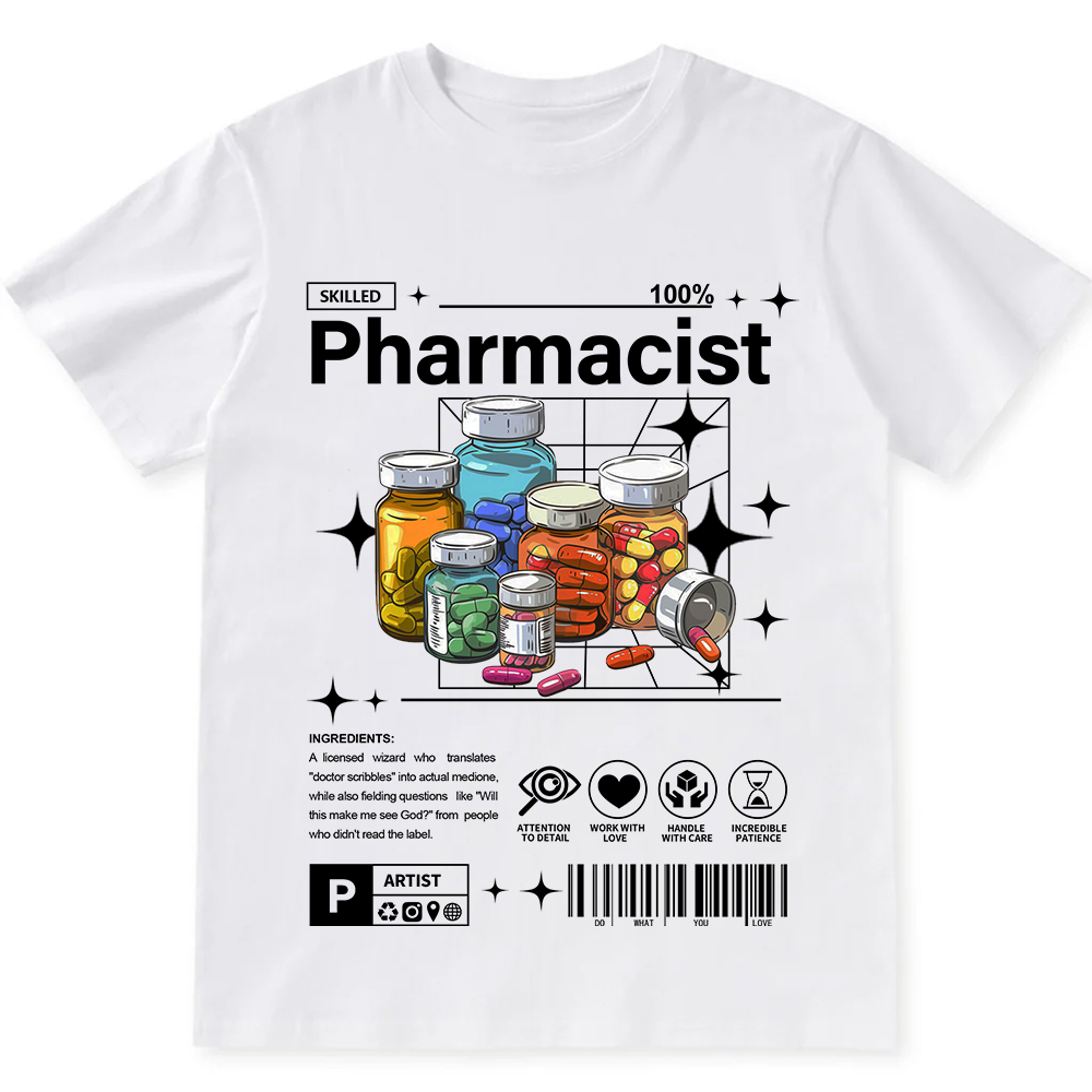Pharmacist Unisex Fit Cotton T-Shirt wearishow