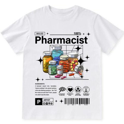 Pharmacist Unisex Fit Cotton T-Shirt wearishow