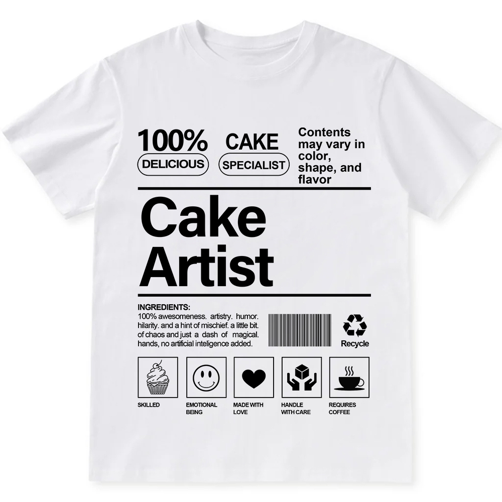 Cake Artist  Unisex Fit Cotton T-Shirt wearishow
