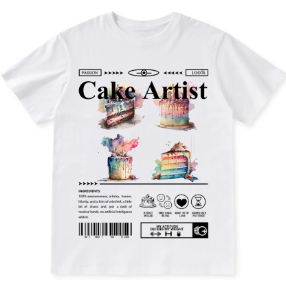 Cake Artist  Unisex Fit Cotton T-Shirt wearishow