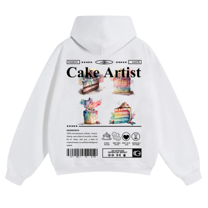 Cake Artist  Unisex Solid Color Hoodie wearishow