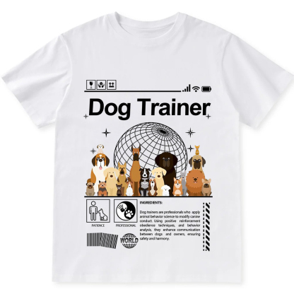 Dog Trainer Unisex Fit Cotton T-Shirt wearishow