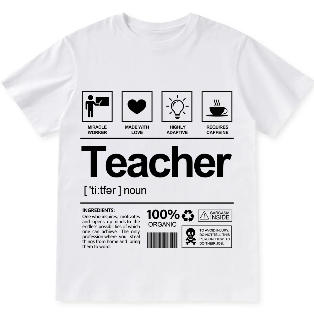 Teacher Unisex Fit Cotton T-Shirt wearishow