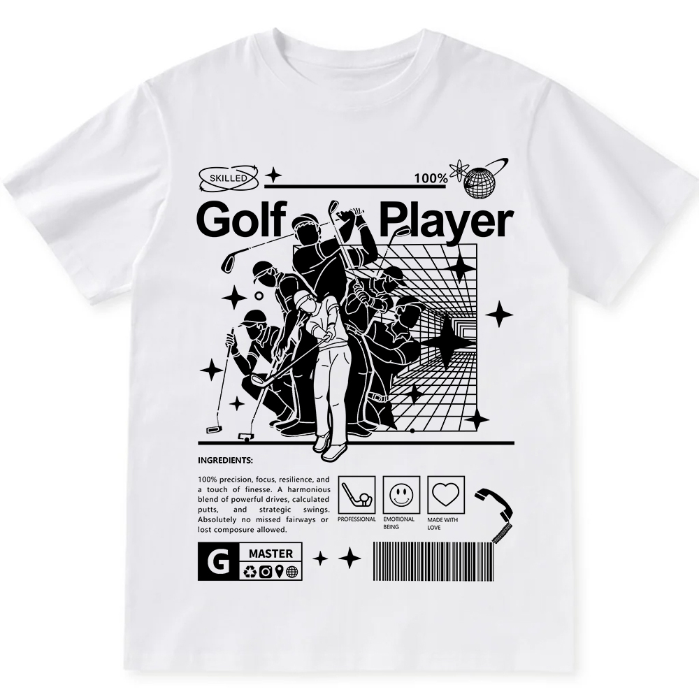 Golf Player Unisex Fit Cotton T-Shirt wearishow