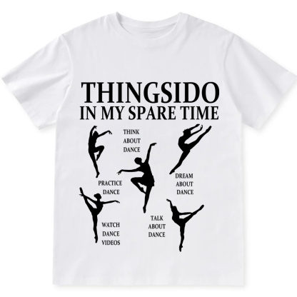 Thingsido In My Spare Time Unisex Fit Cotton T-Shirt wearishow