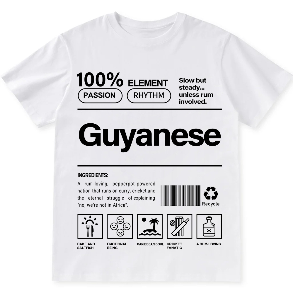 Guyanese Unisex Fit  Cotton T-Shirt wearishow