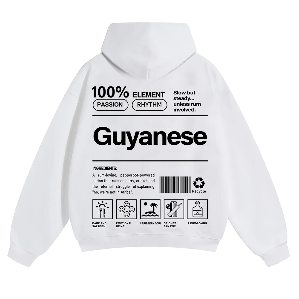 Guyanese Unisex Fit Color Hoodie wearishow