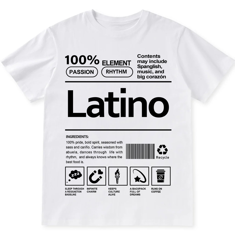 Latino Unisex Fit  Cotton T-Shirt wearishow