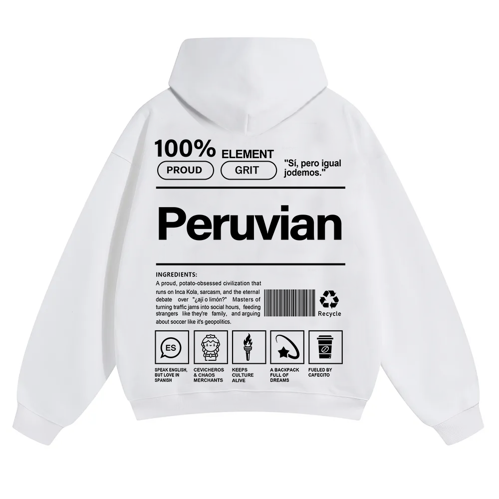Peruvian Unisex Fit Color Hoodie wearishow