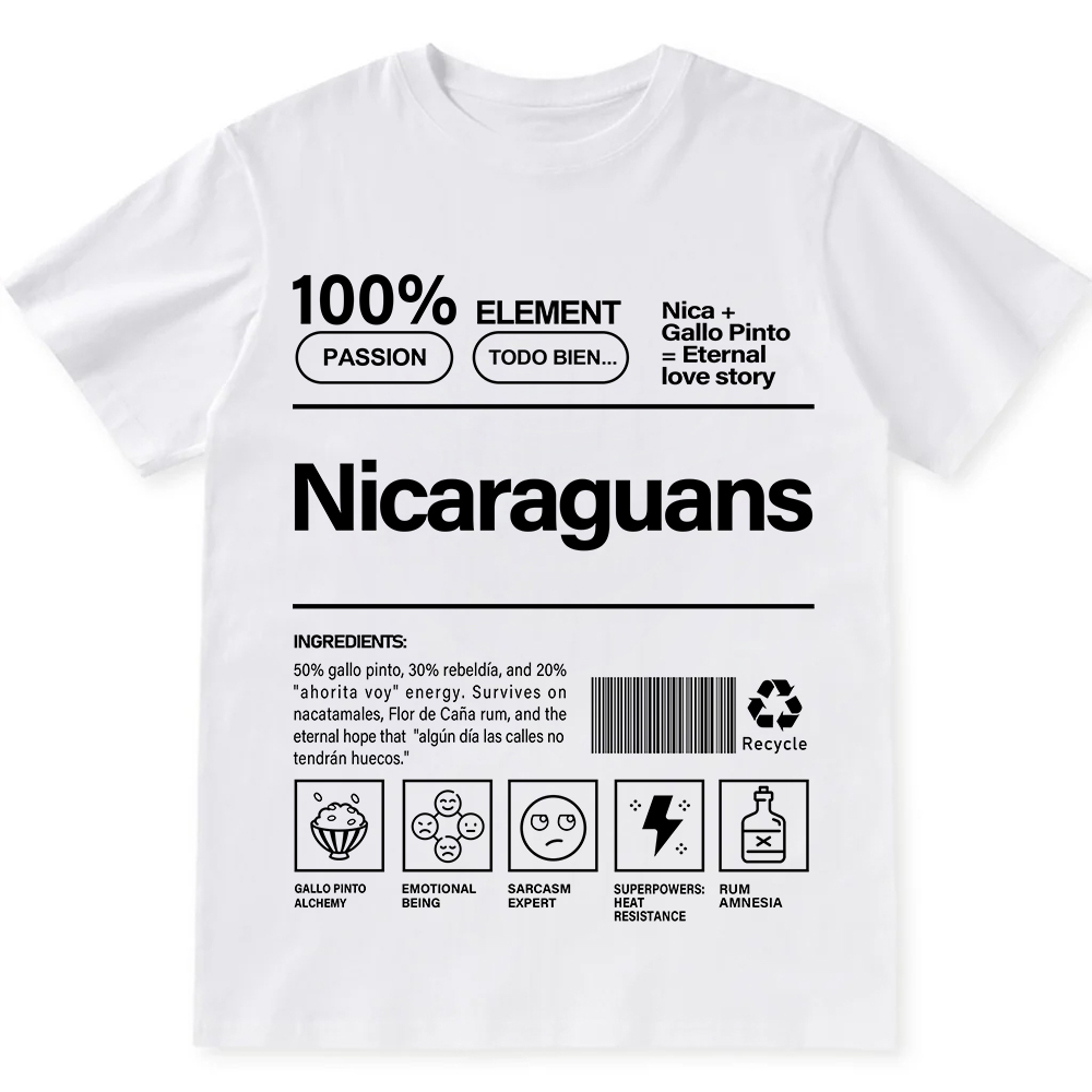 Nicaraguans Unisex Fit  Cotton T-Shirt wearishow