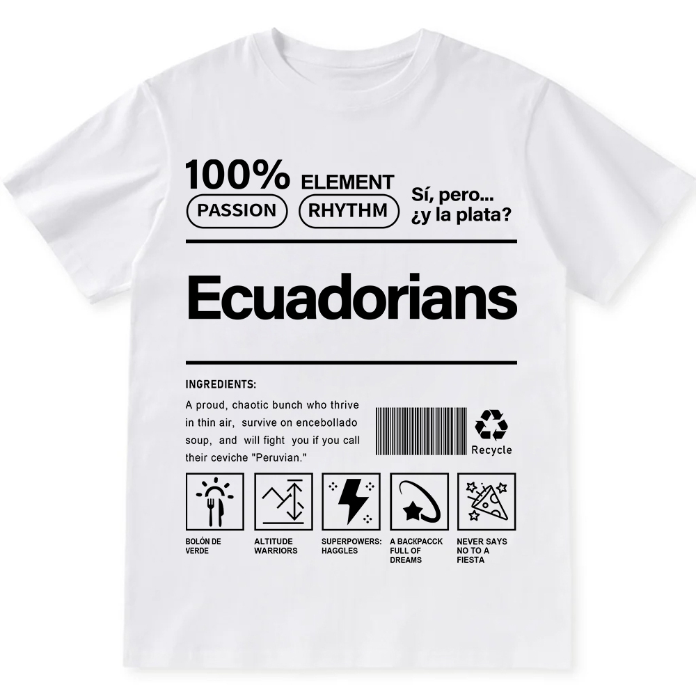Ecuadorians Unisex Fit  Cotton T-Shirt wearishow