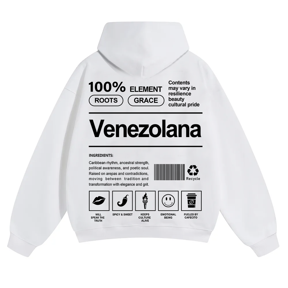 Venezolana Unisex Fit Color Hoodie wearishow