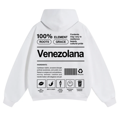 Venezolana Unisex Fit Color Hoodie wearishow