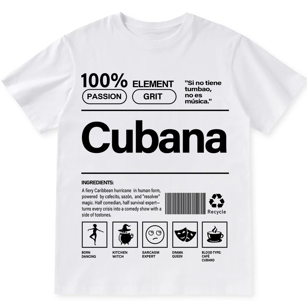 Cubana Unisex Fit  Cotton T-Shirt wearishow