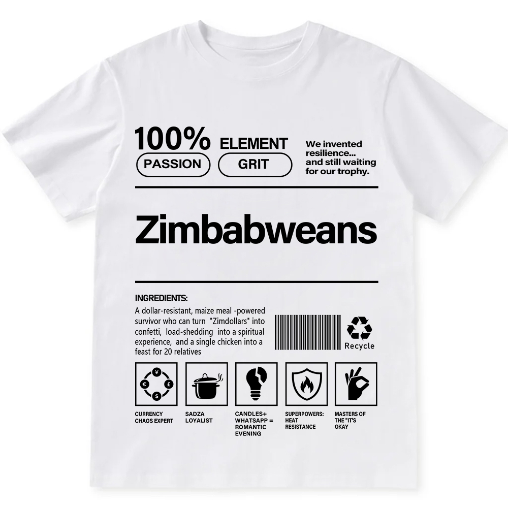 Zimbabweans Unisex Fit  Cotton T-Shirt wearishow