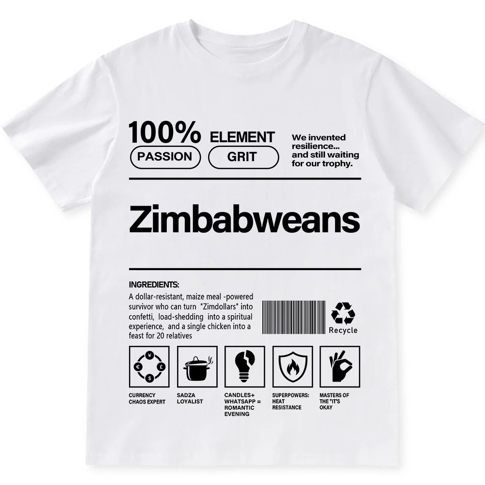 Zimbabweans Unisex Fit  Cotton T-Shirt wearishow