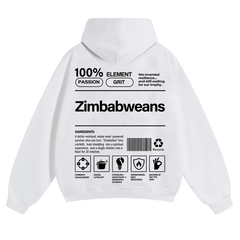 Zimbabweans Unisex Fit Color Hoodie wearishow