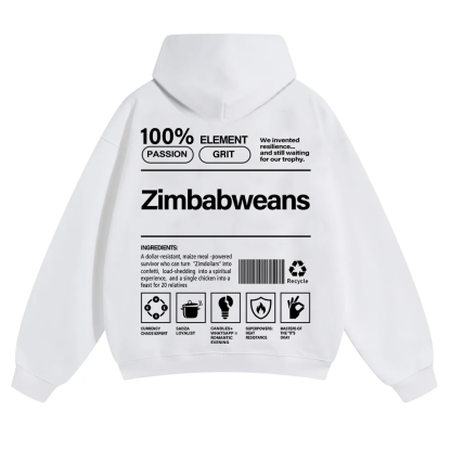 Zimbabweans Unisex Fit Color Hoodie wearishow