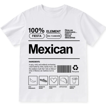 Mexican Unisex Fit  Cotton T-Shirt wearishow