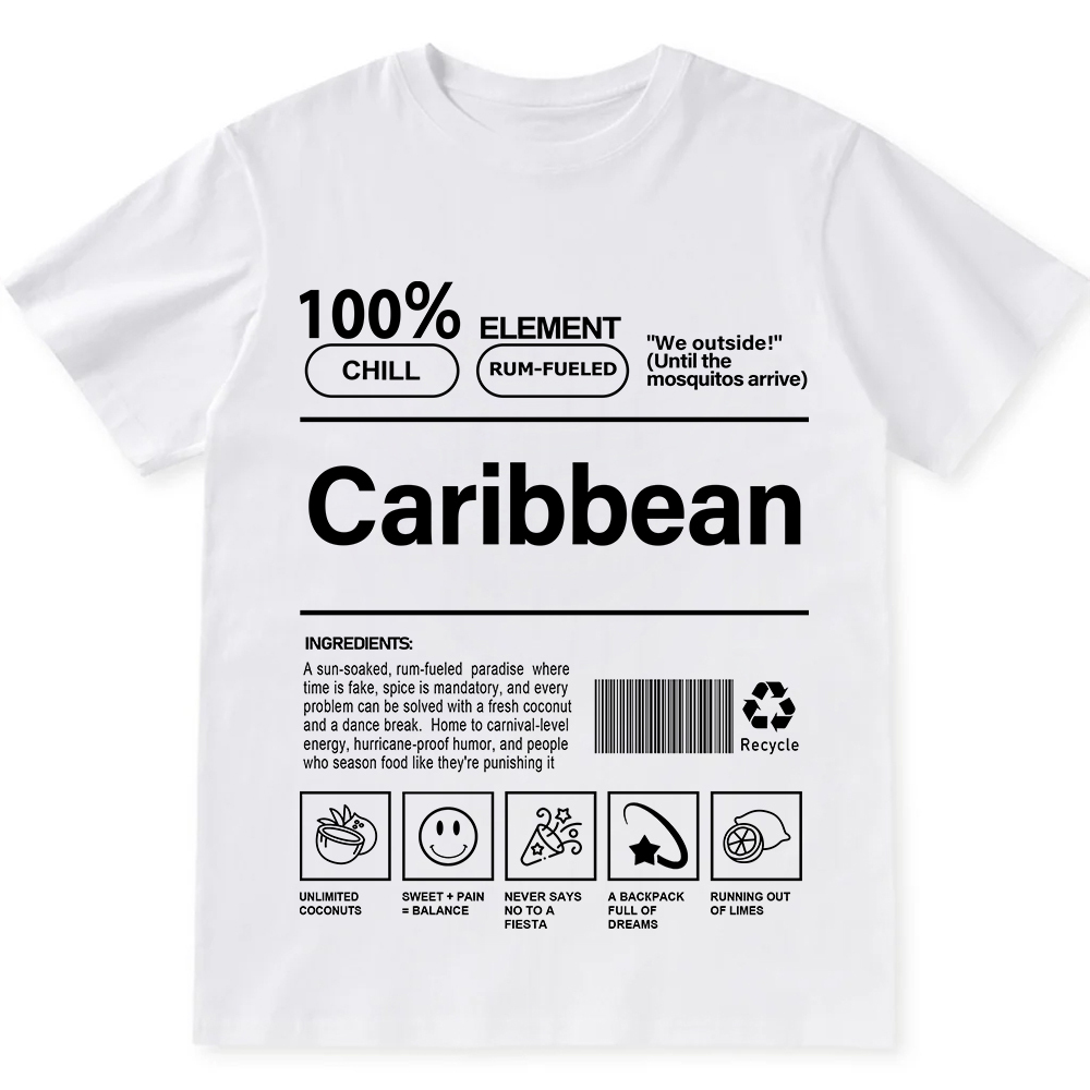 Caribbean Unisex Fit  Cotton T-Shirt wearishow