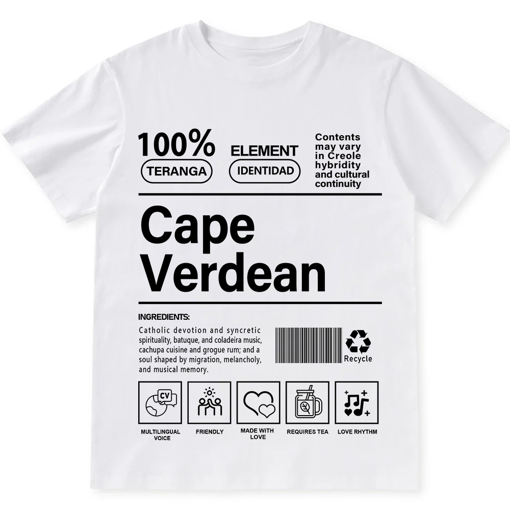 Cape Verdean Unisex Fit  Cotton T-Shirt wearishow