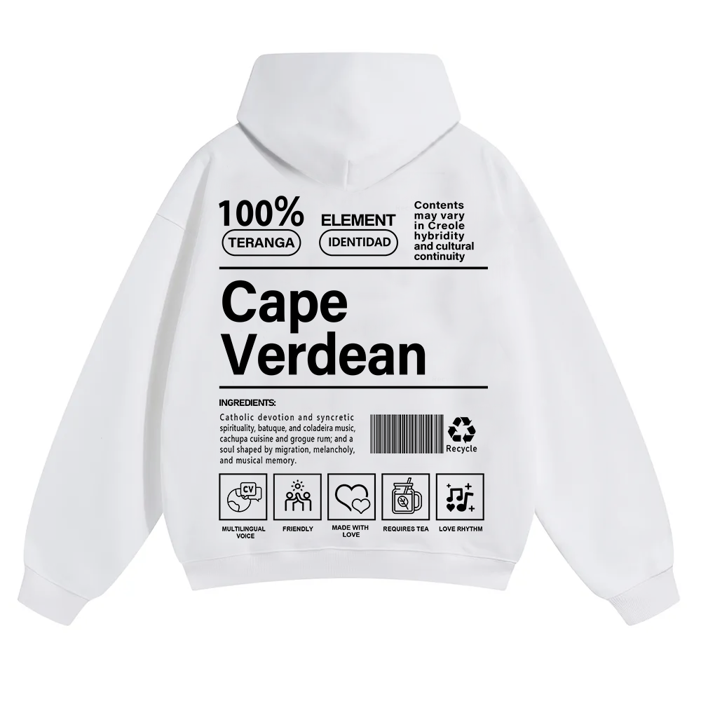 Cape Verdean Unisex Fit Color Hoodie wearishow