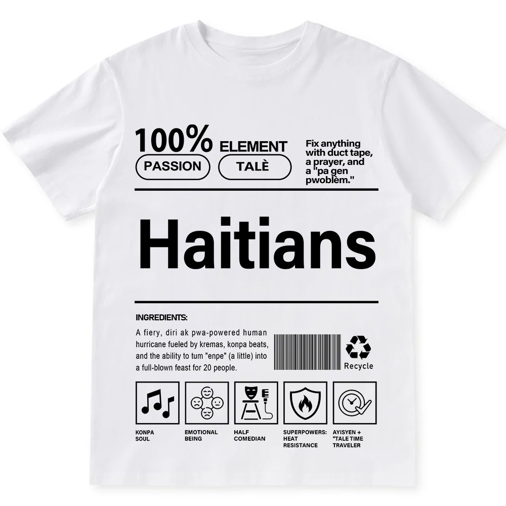 Haitians Unisex Fit  Cotton T-Shirt wearishow