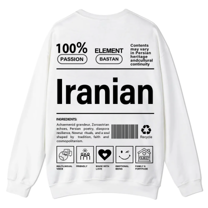 Iranian Unisex Fit  Casual Crewneck Sweatshirt wearishow