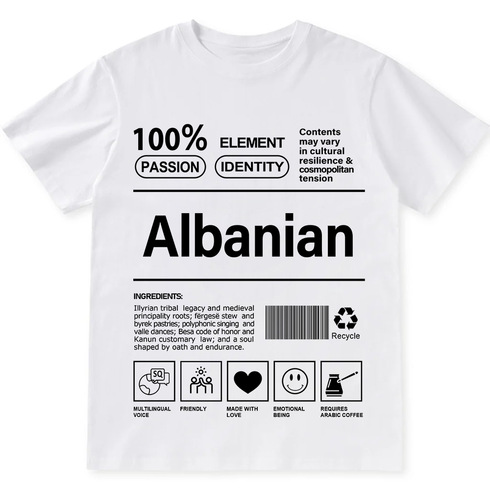 Albanian Unisex Fit  Cotton T-Shirt wearishow