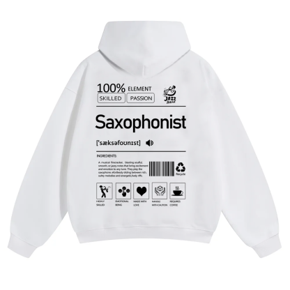 Saxophonist Unisex  Hoodie wearishow
