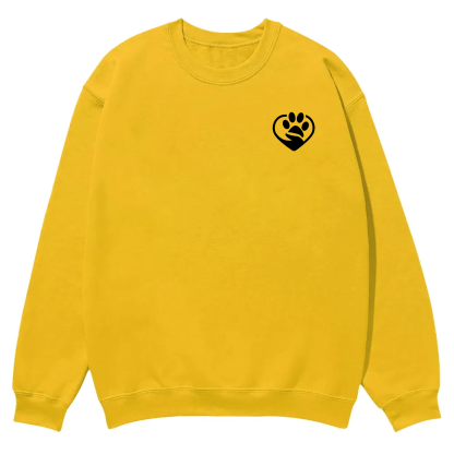 Pet Photo Creative Customized Unisex Casual Crewneck Sweatshirt