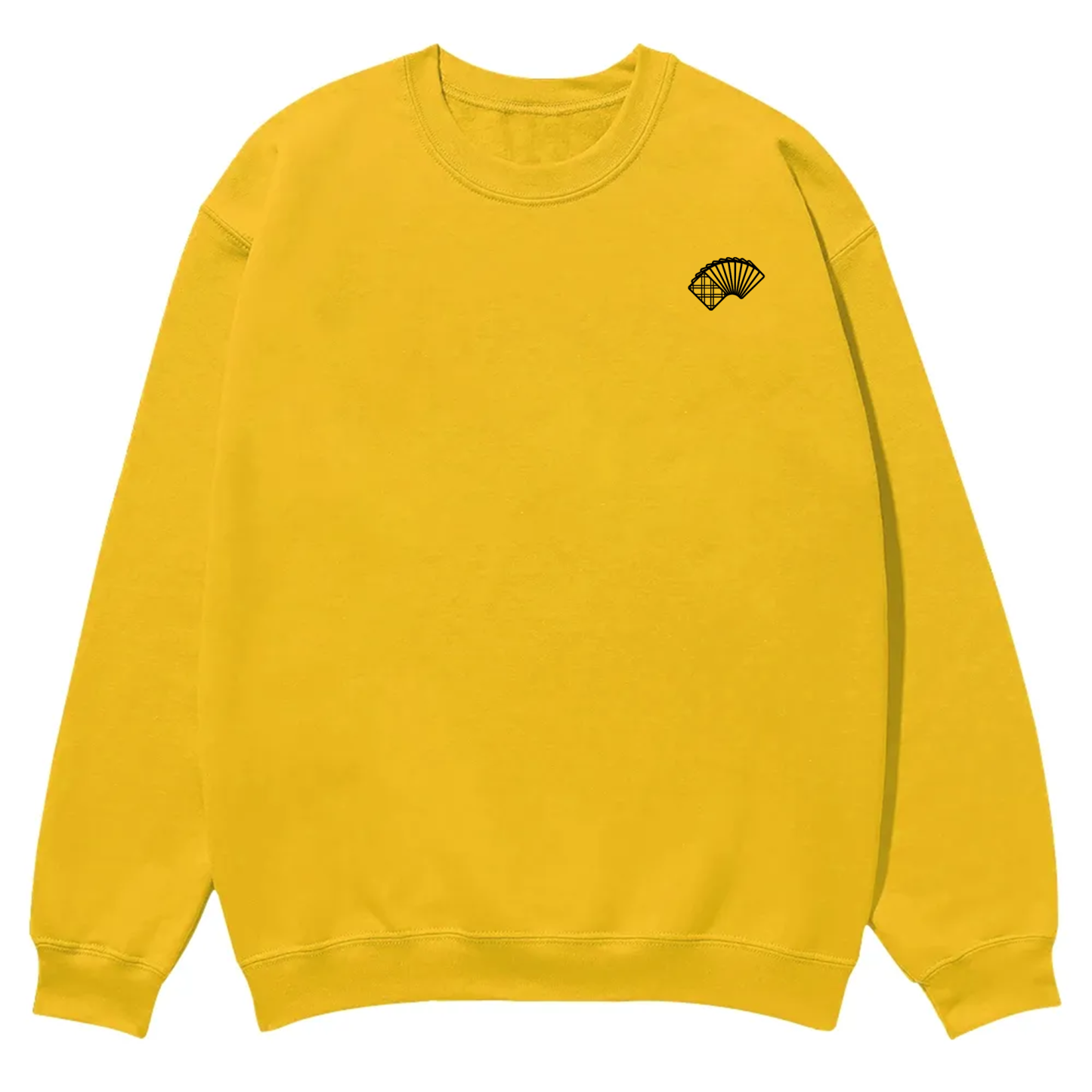 Poker Player Unisex Casual Crewneck Sweatshirt