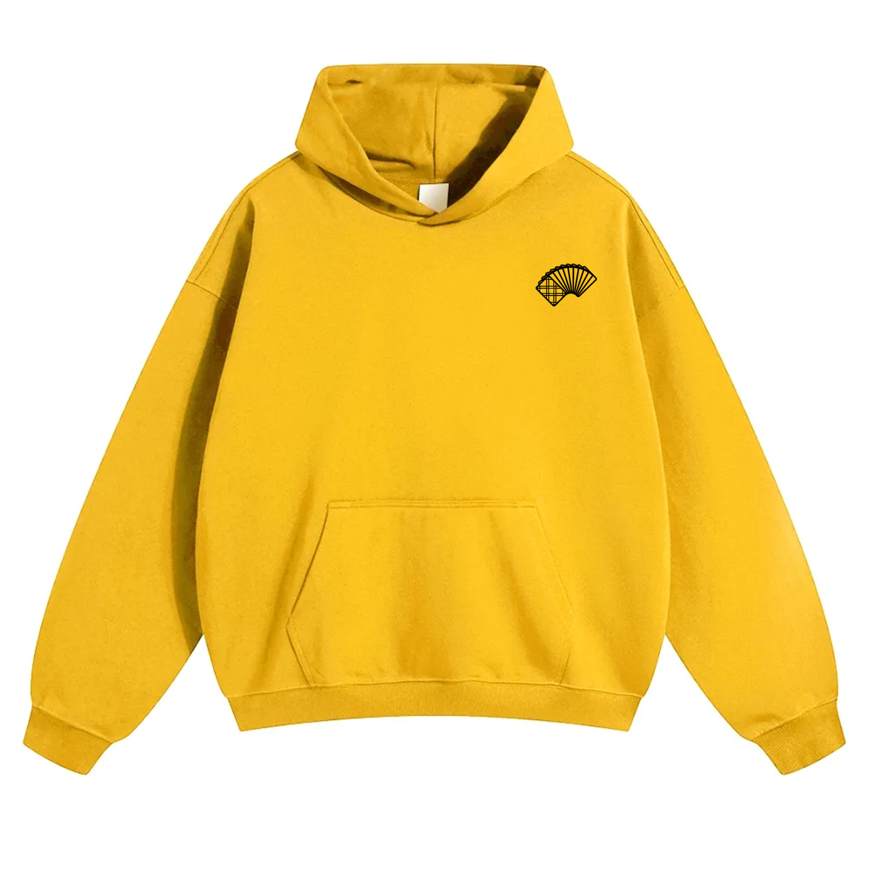 Poker Player Unisex Solid Color Hoodie