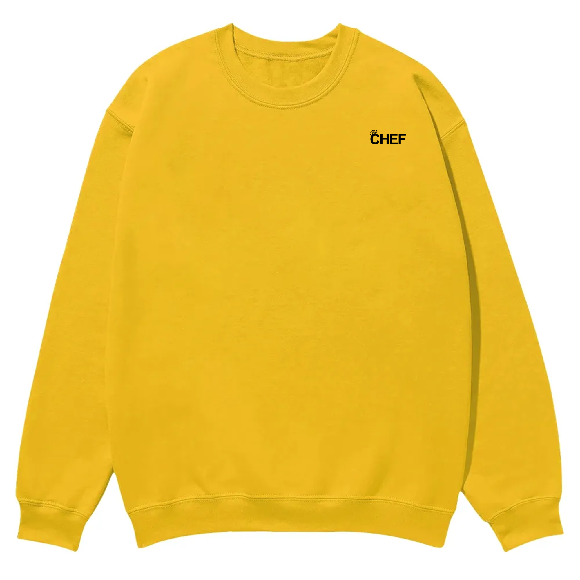 Chef Addcustom QR Code Casual Crewneck Sweatshirt