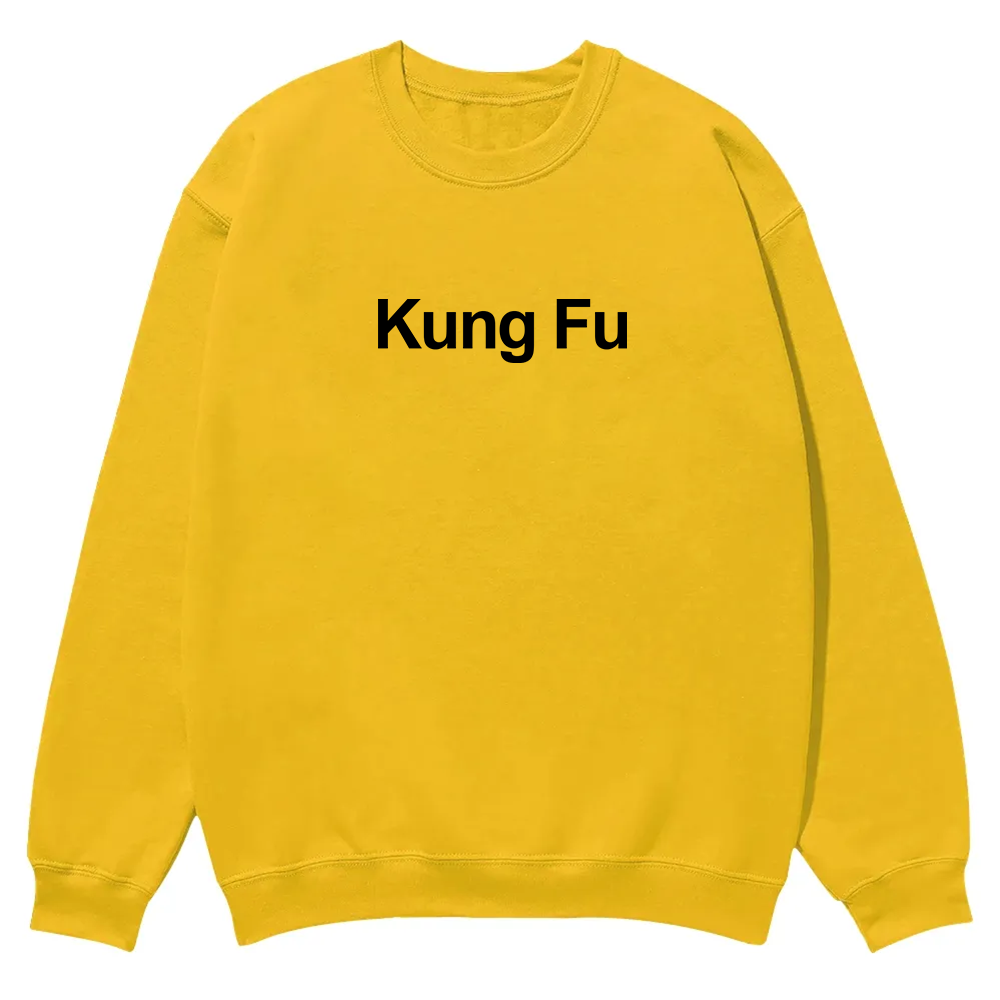 Kung Fu Casual Crewneck Sweatshirt wearishow wearishow