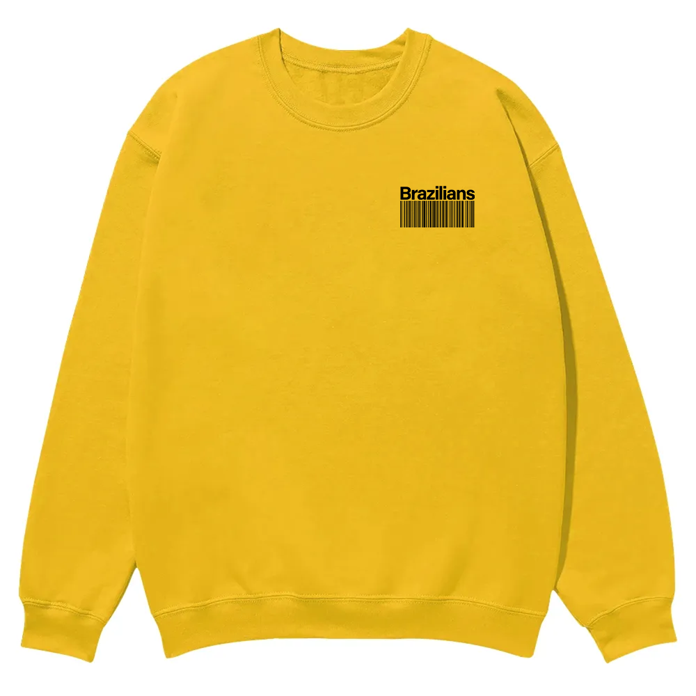 Brazilians Unisex Fit  Casual Crewneck Sweatshirt wearishow