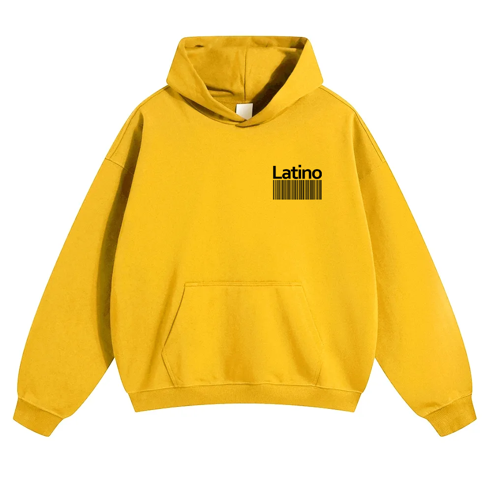 Latino Unisex Fit Color Hoodie wearishow