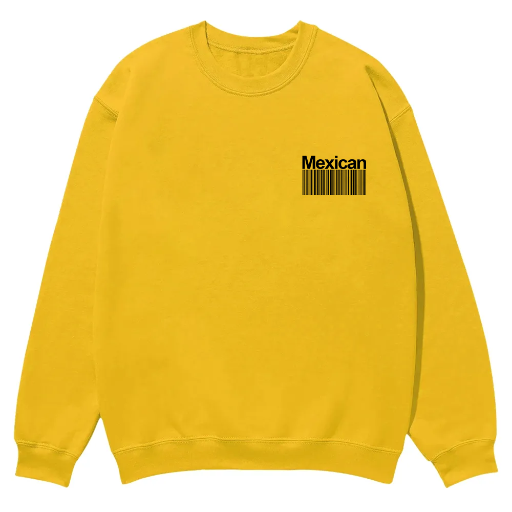 Mexican Unisex Fit  Casual Crewneck Sweatshirt wearishow