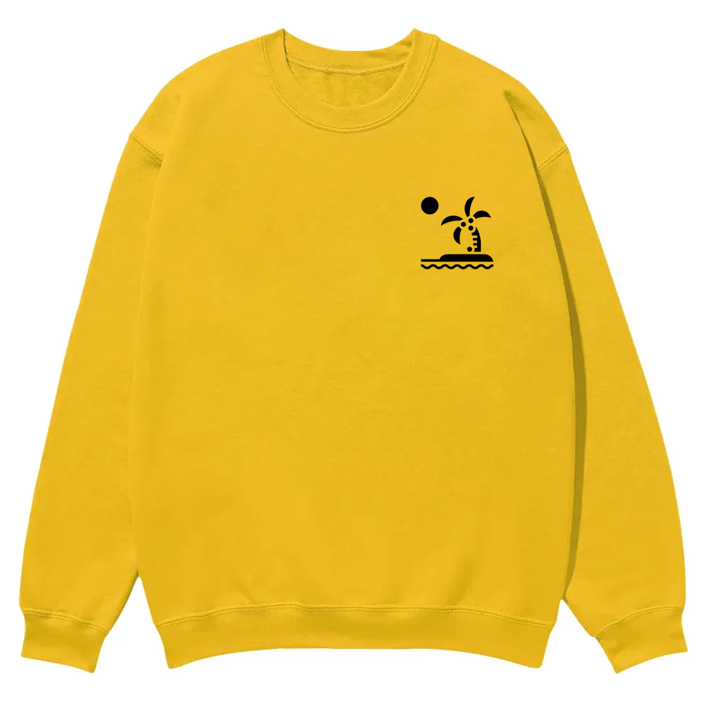Caribbean Unisex Fit  Casual Crewneck Sweatshirt wearishow