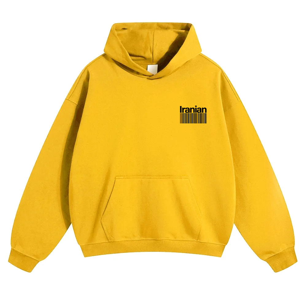 Iranian Unisex Fit Color Hoodie wearishow