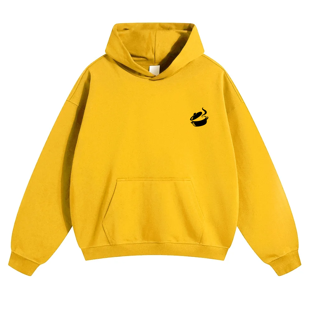 Chef Unisex Solid Color Hoodie wearishow