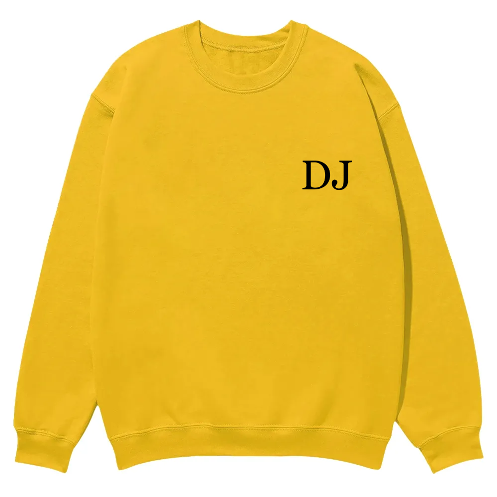 DJ Casual Crewneck Sweatshirt wearishow