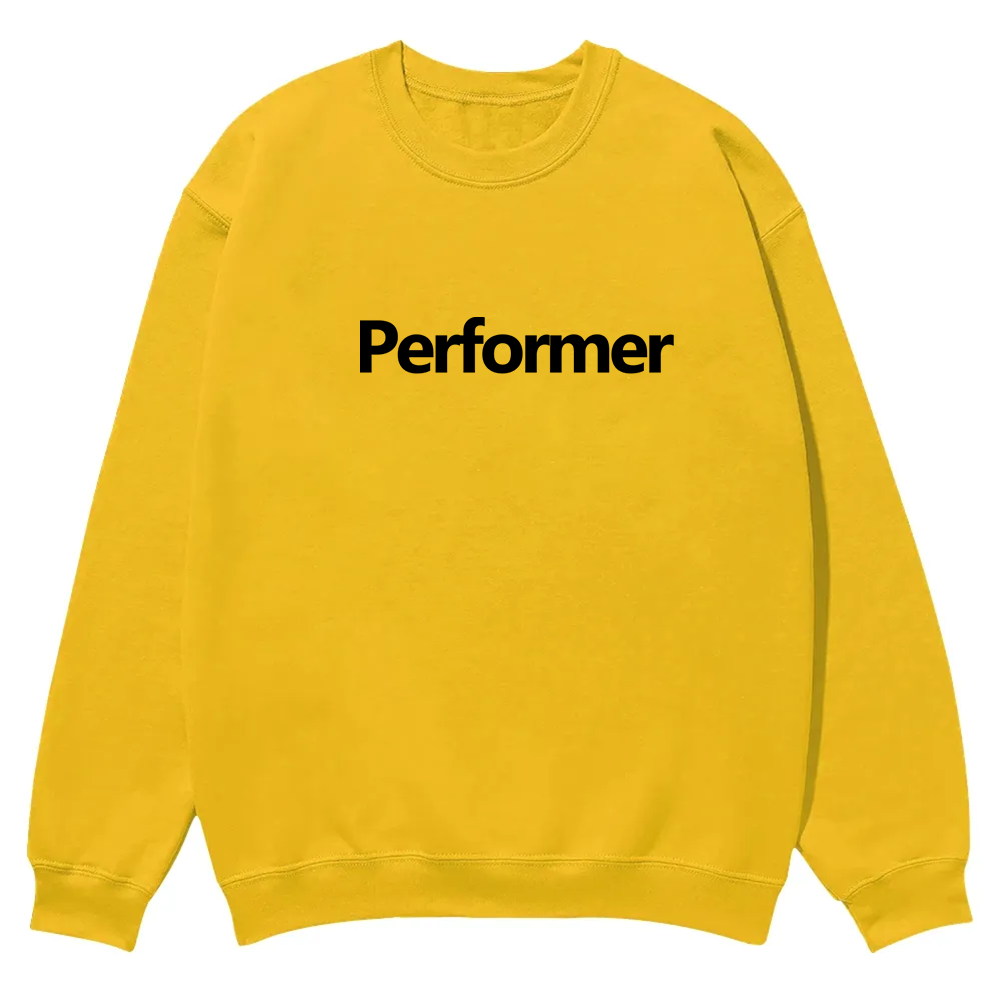 Performer Casual Crewneck Sweatshirt wearishow