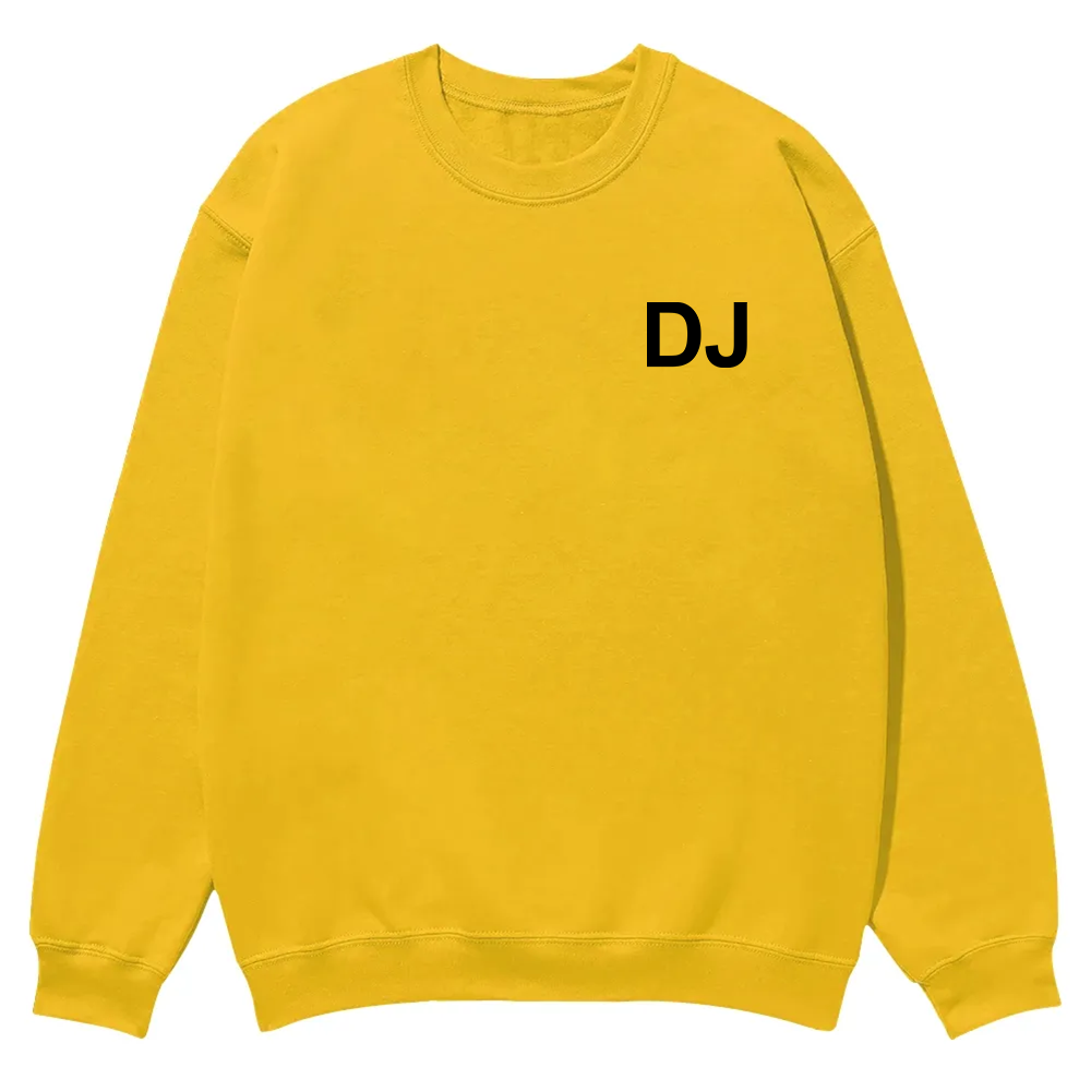 DJ Casual Crewneck Sweatshirt wearishow