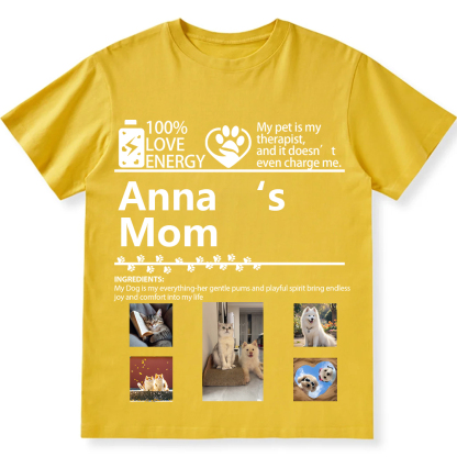 Pets Photos Creative Customized - Personalized Custom Unisex T-shirt