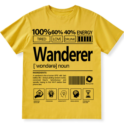 Wanderer Unisex Fit T-Shirt wearishow