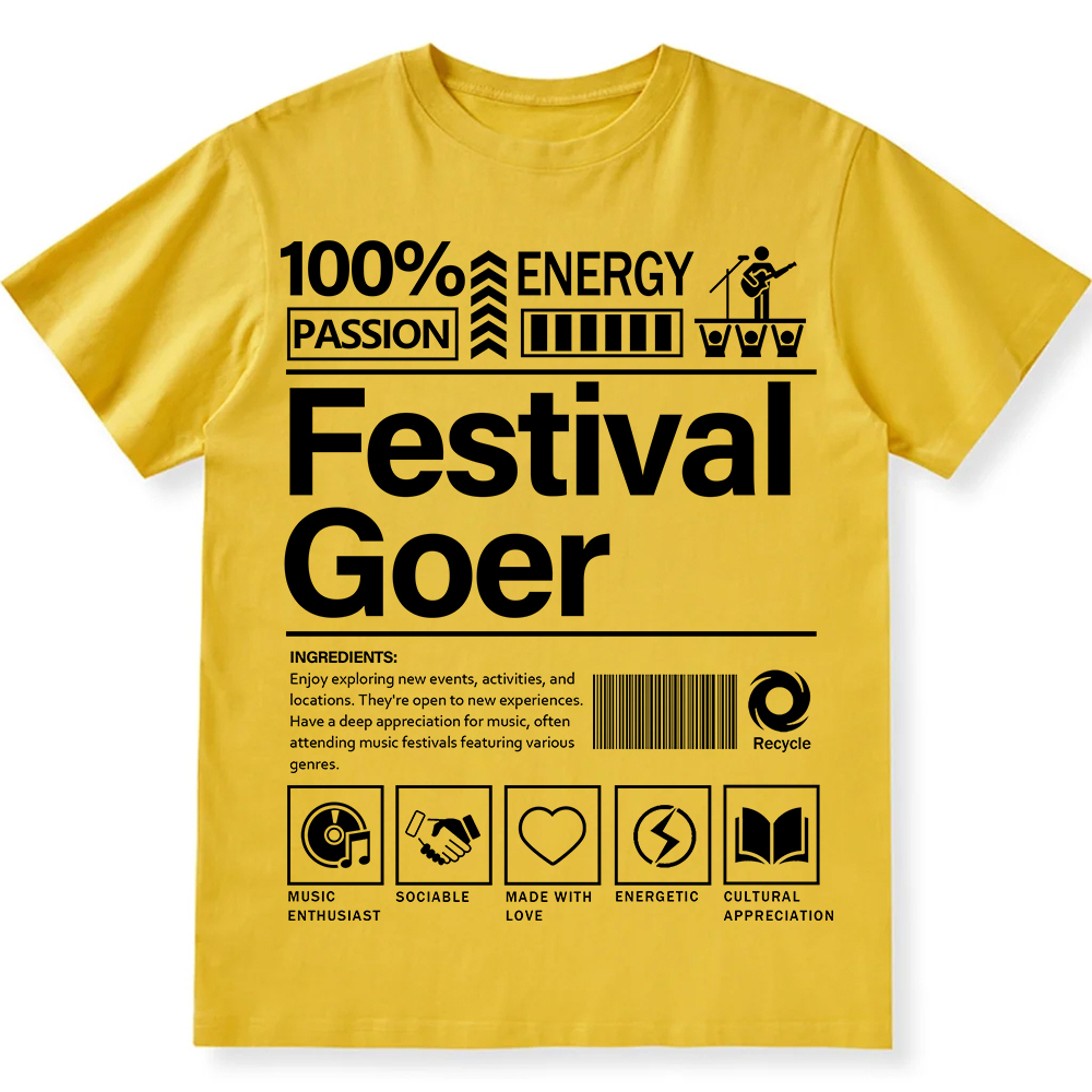 Festival Gover Unisex Fit Cotton T-Shirt wearishow