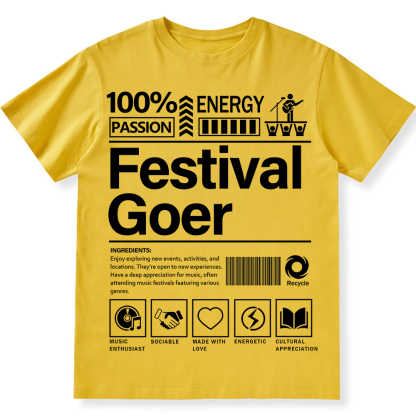 Festival Gover Unisex Fit Cotton T-Shirt wearishow
